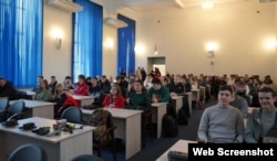 Агітація в Приазовському технічному університеті, лютий