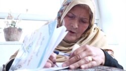 Afghan Woman Learns To Write At 63