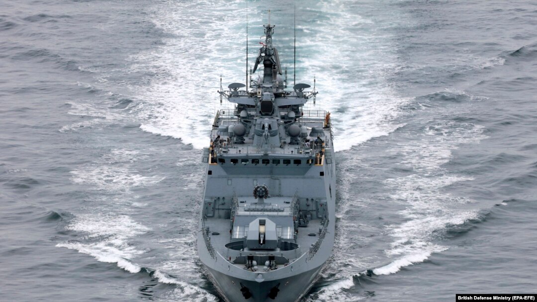 Ruska fregata Admiral Grigorovič 