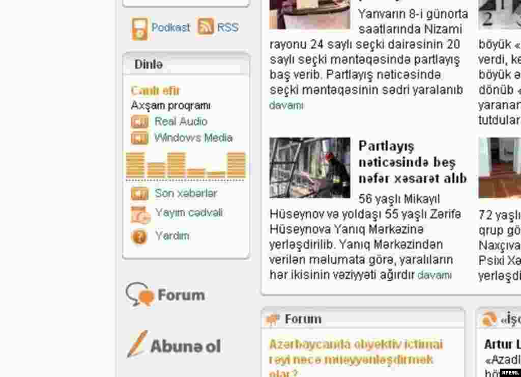 «Azadlıq» radiosunu internetdə necə dinləməli #32