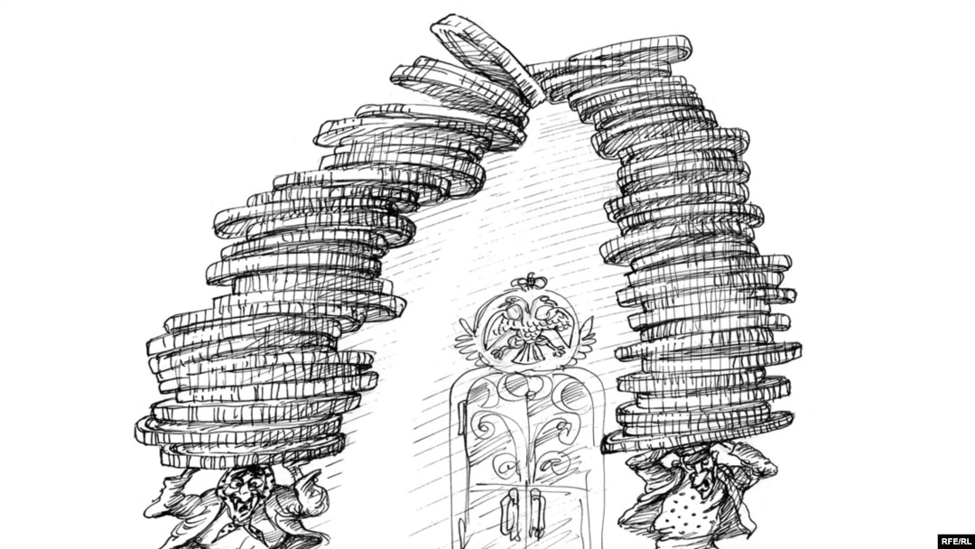 کاریکاتوری از کارتونیست روس، میخائیل زلاتکوفسکی 