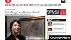 Marina Picasso, "İndependent"