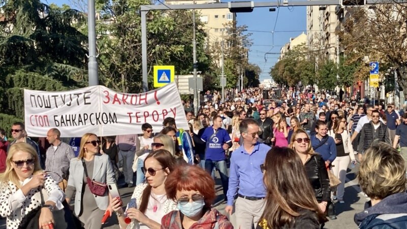 Advokati na protestu u Beogradu pokušali da blokiraju autoput