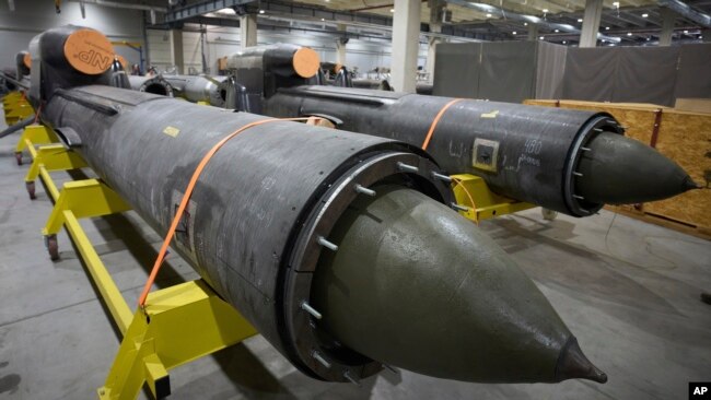 Части ракет «Фламинго» на секретном заводе Fire Point в Украине, 14 августа 2025 года