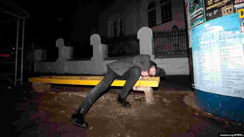 Новы Год 2013, Менск. "Не разьлічыў"