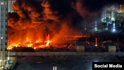 Тегеран маңына жасалған соққы. 28 наурыз 2026 жыл.