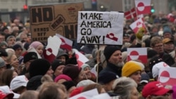 Акция солидарности с Гренландией в столице Дании Копенгагене. 17 января 2026 года