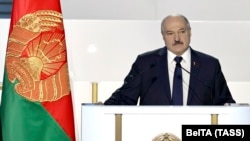 Лукашенко на народном собрании 11 февраля