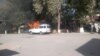 Все пассажиры внутри маршрутки «Газель» пострадали в результате взрыва. Фото предоставлено мобильным репортером «Озодлик».