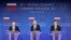 Russian President Vladimir Putin (left to right), European Council President Herman Van Rompuy, and European Commission President Jose Manuel Barroso address a joint news conference in Brussels on January 28.