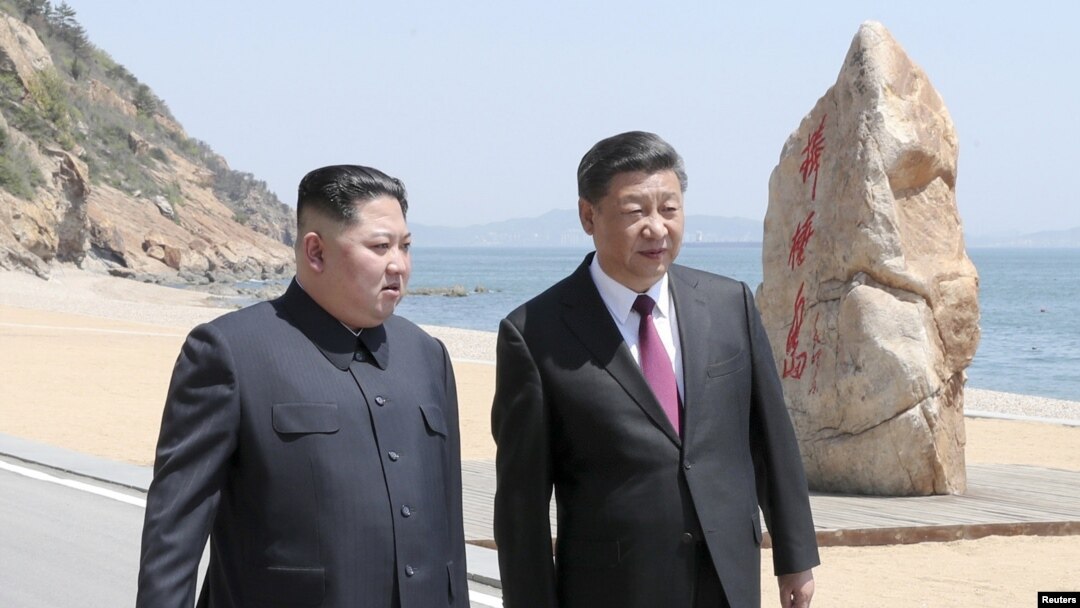 Kineski predsjednik Xi Jinping i lider Sjeverne Koreje Kim Jong Un, arhiv