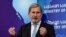 Комісар із розширення ЄС Йоганнес Ган 
