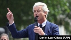 Dutch far-right politician Geert Wilders (file photo)