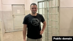 Armenia - Vladimir Balandin, a Belarusian man wanted by authorities in Belarus.