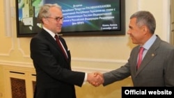 Рюдигер фон Фрич (c) һәм Рөстәм Миңнеханов