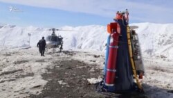 В горах Грузии произвели искусственный спуск лавин