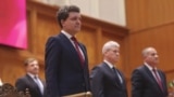Președintele Nicușor Dan a preluat mandatul de președinte al României, pe 26 mai 2025, după ce a depus jurământul în plenul reunit al Senatului și Camerei Deputaților, în Parlament.