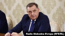 Milorad Dodik, donedavni predsednik Republike Srpske, Istočno Sarajevo, 23. april 2025. godine.
