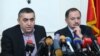 Armenia - Dashnaktsutyun leaders Armen Rustamian (L) and Aghvan Vartnian give a news conference in Yerevan, 15Feb2017.