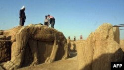د نمرود د لرغونو اثارو مرکز دا تصویر څو کاله مخکې اخیستل شوی دی.