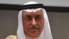 Saudi Arabian former Finance Minister Ibrahim Al-Assaf, now new foreign minister attends the Private Sector Middle East Conference in Riyadh on December 3, 2013.