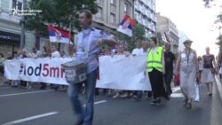 Serbian President Facing Protests For More Than Seven Months