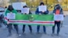 A rally was held in Paris against the extradition of Chechen refugees