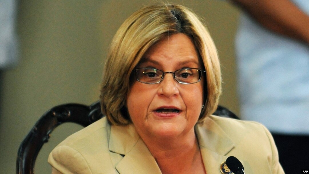 Representative Ileana Ros-Lehtinen (Republican, Florida), chairwoman of the House Foreign Affairs Committee