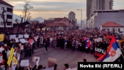 Protest u Užicu, 26. januar 2025.