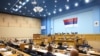 Sjednica Skupštine RS posvećena odluci o referendumu o pravosnažnoj presudi i oduzimanju mandata Miloradu Dodiku, bivšem predsjedniku RS, 22. august 2025.