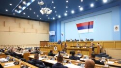 Sjednica Skupštine RS posvećena odluci o referendumu o pravosnažnoj presudi i oduzimanju mandata Miloradu Dodiku, bivšem predsjedniku RS, 22. august 2025.