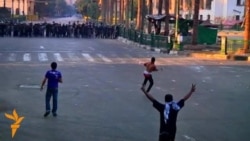 Police Fire Tear Gas As Protests Continue In Cairo