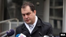 Обвинителот од СЈО Гаврил Бубевски пред Суд по одложувањето на рочиштето за „Насилство во Центар“