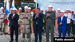 Место строительства АЭС в Джизакской области Узбекистана