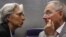 Ministri finansija Francuske i Njemačke, Christine Lagarde (L) i Wolfgang Schaeuble (D) prije sastanka ministara finansija eurozone u Luksemburgu, 20. juni 2011. godine