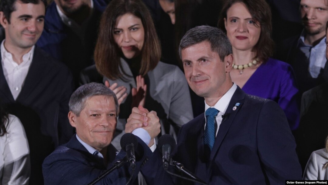 Dacian Cioloș și Dan Barna la primul tur al alegerilor prezidențiale