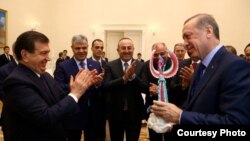  Мирзиёев менен Эрдоган