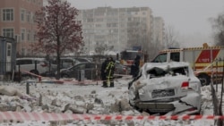 Последствия уара по Киеву в ночь на 9 января