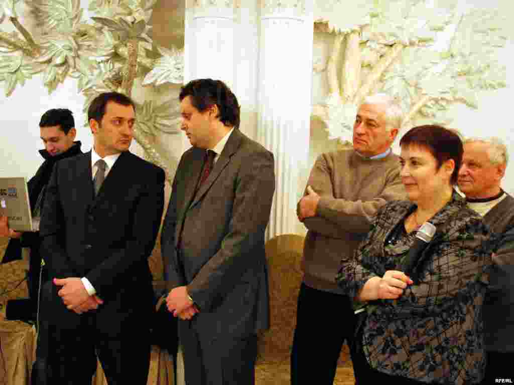 Vlad Filat, Oleg Serebrian, Valentina Ursu