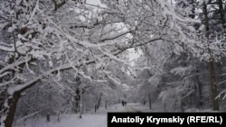 Зима на Ангарском перевале 