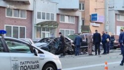 Поліція розслідує вибух автомобіля в центрі Києва як умисне вбивство (відео)