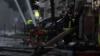 Ukraine. Kiev. Consequences of the impact, rescuers and firefighters. July 10, 2025