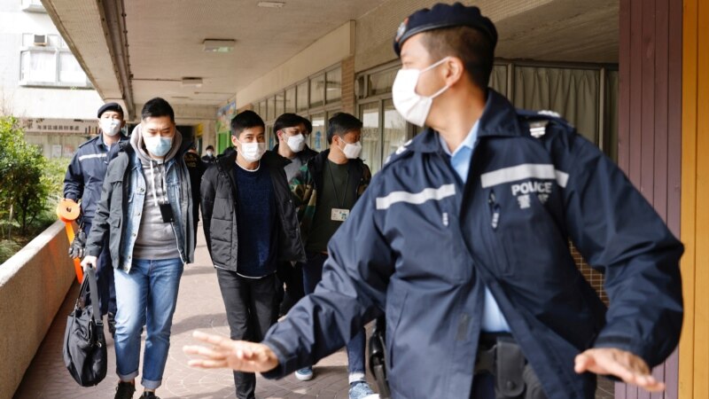هفت تن به اتهام اجتماعات غیرمجاز در هانگ‌کانگ مجرم شناخته شدند