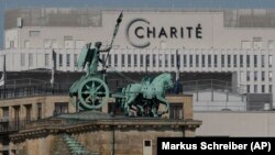 Գերմանիա - Բեռլինի «Շարիտե» հիվանդանոցը, որտեղ ապաքինվում է Ալեքսեյ Նավալնին, սեպտեմբեր, 2020թ.