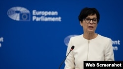Komisionarja evropiane për Zgjerim, Marta Kos.