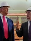 Дональд Трамп и Джером Пауэлл. 