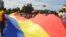 La unul din marșurile unioniste de la Chișinău