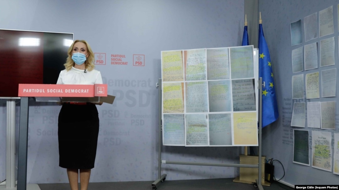 Romania - Gabriela Firea, mayor of Bucharest, July 28