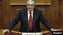 Премьер-министр Греции Лукас Пападимос