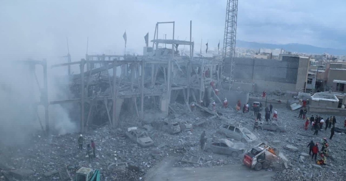 ირანზე აშშ-ისრაელის მორიგი შეტევა იყო, თეირანმა ისრაელის ცენტრალურ ნაწილს დაარტყა